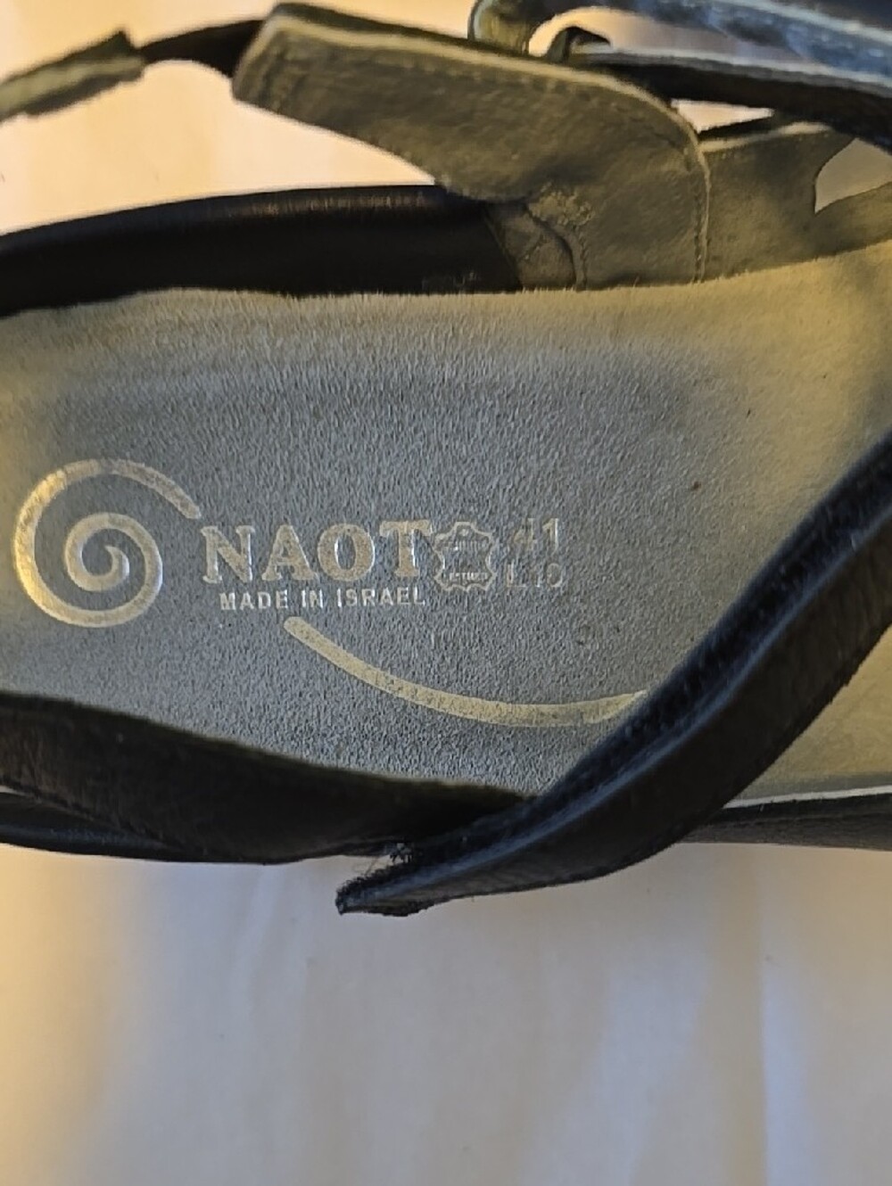 Naot Black Women's Mary Jane Slingback Dress Shoes - Picture 3 of 6